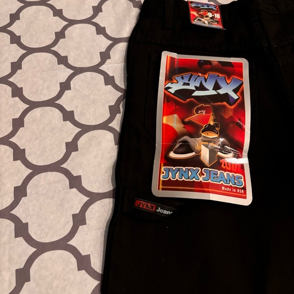 Vintage Jynx Jeans Kids 9-10 Made In USA Y2K Baggy Wide JNCO Skater Rare New - Picture 9 of 12